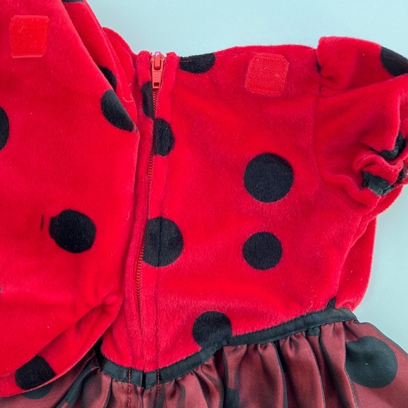 Koala Kids Ladybug Dress Costume - Picture 7 of 8